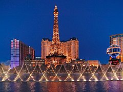 Eiffel Tower as Seen From the Bellagio, Las Vegas